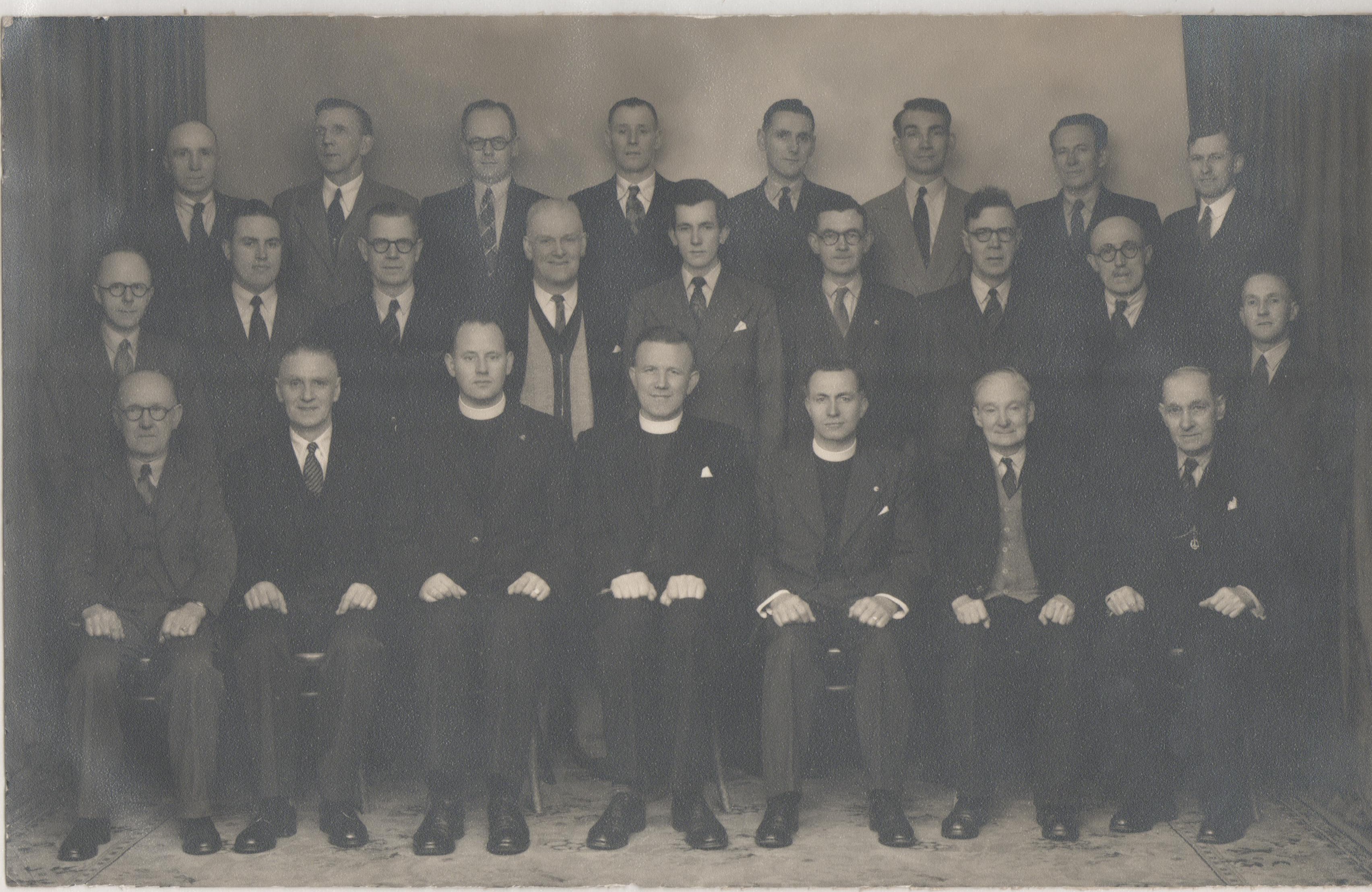 Grosvenor Hall stewards 1954