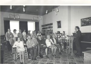 Castle Rocklands residents seated