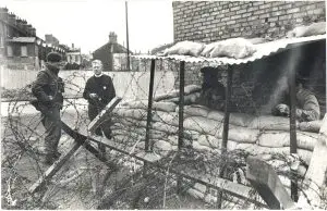 Barbed wire scene
