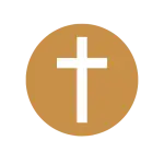 Christian cross symbol